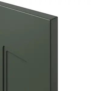 GoodHome Artemisia Matt dark green Shaker Tall wall Cabinet door (W)150mm (H)895mm (T)18mm