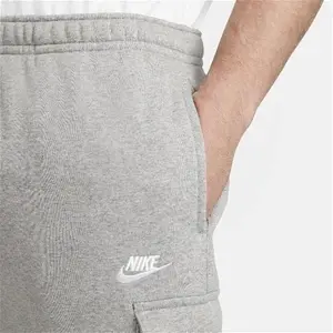 Nike Sportswear Club Fleece Men's Cargo Trousers - Grey - Cotton/Polyester