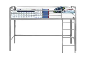 Midsleeper Bunk Bed Silvergrey, Single