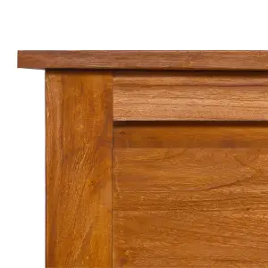 Berkfield TV Cabinet 100x30x40 cm Solid Teak Wood