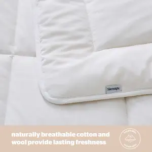 Silentnight Lightweight Wool Duvet - Super King