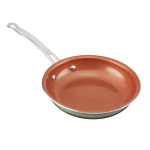 20cm Frying Pan with Glass Lid - Non-Stick Scratch Resistant Cooking Pan - Oven & Dishwasher Safe, Suitable for All Hobs