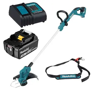 Makita DUR193 LXT 18v Cordless Garden Grass Line Trimmer Strimmer +3.0ah Battery