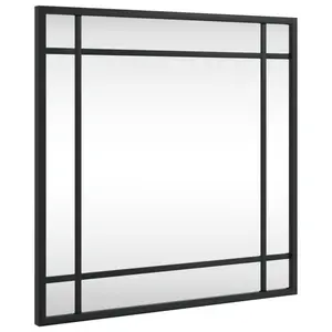 Mirl Rectangle Metal Wall Mirror 40cm H x 40cm W