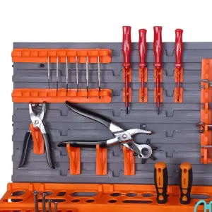 45 Piece Tool Storage Set with Wall Plates