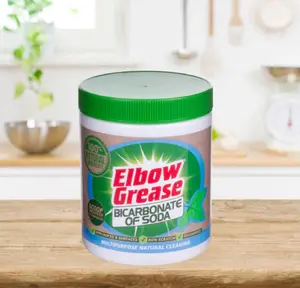 3x Elbow Grease Bicarbonate Of Soda Natural Household Cleaner All Purpose 500g