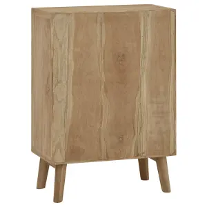 vidaXL Chest of Drawers 56x30x80 cm Solid Wood Teak