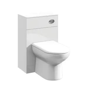 WC Unit   - 500mm - Gloss White