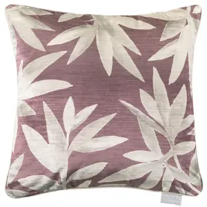 Silverwood Throw Cushion White/Dusty Purple