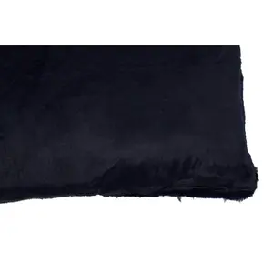 Bosie Lamina Navy Blue Rectangular Cushion