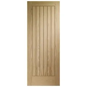 Internal Oak Suffolk Door  - 1981 x 838 x 35mm (33")