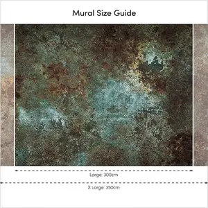 Moritz Mural In Teal (350cm x 240cm)