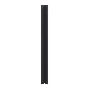 Alpinia Matt midnight navy wood effect Standard Corner post, (W)59mm (L)715mm