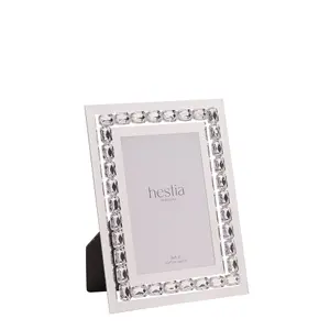 Hestia Crystal Rectangle Photo Frame 4" x 6"