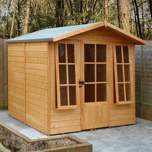 Chatsworth 7 x 7 Ft Shiplap Summer House No