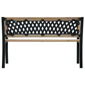 Berkfield Garden Bench 120 cm Wood