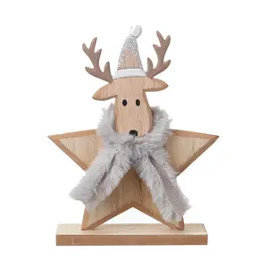 Star Shape Deer Decoration