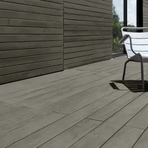 V33 Matt dark silver Decking paint, 2.5L