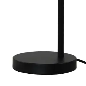 Modern Matt Black Table light