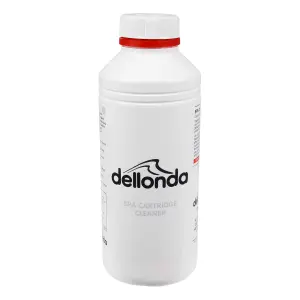 Dellonda 1L Universal Hot Tub, Spa, Pool Filter Cartridge Cleaner, Oil, Grease