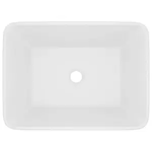 Metro Lane Kratz 300mm L x 410mm W Ceramic Rectangular Sink White