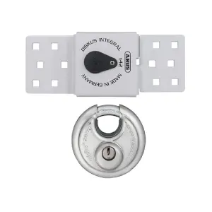 ABUS Mechanical 142 Series Sliding Door Van Lock & 26/70mm Diskus Padlock