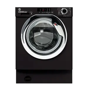 Hoover HBDS485D1ACBE-80 8kg/5kg Built-in Condenser Washer dryer - Black