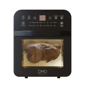 DMD 12L Digital Air Fryer Oven with Rotisserie 16 Pre-Set Modes With Timer Healthy Eating