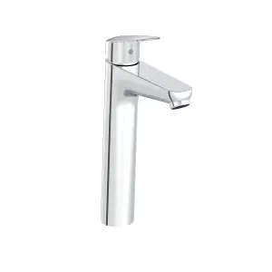 VitrA Flow Line Chrome Round Large Basin Mixer for Bowls