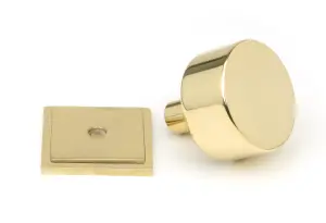 From The Anvil Polished Brass Kelso Cabinet Knob - 32mm (Square)