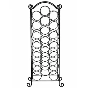 21 Bottle Wine Rack