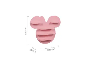 Disney Minnie Mouse Shelf In Pink