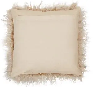 John Lewis Mongolian Sheepskin Cushion