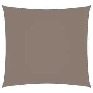 Berkfield Sunshade Sail Oxford Fabric Square 7x7 m Taupe