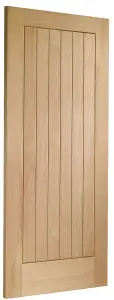 Internal Oak Suffolk Original Fire Door 2032 x 813 x 44mm (32")