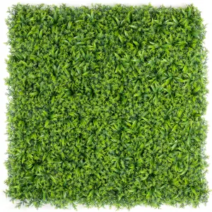 Artificial Foliage Living Wall Panels Fence Covering Indoor Outdoor (Set of 4 1m x 1m)