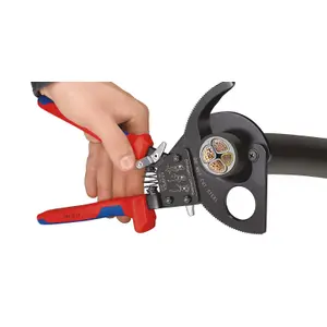 Draper KNIPEX 95 31 280 Ratchet Action Cable Cutter, 280mm 18557