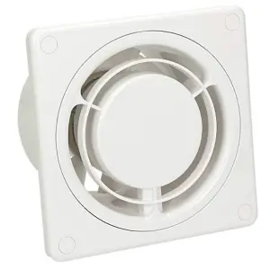 Awenta 100mm 4 Inch Silent Bathroom Extractor Fan Standard RING Ventilator