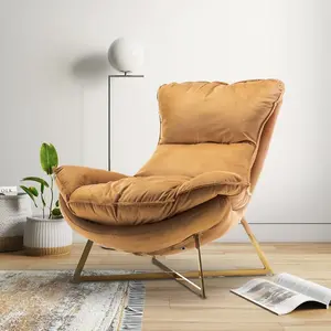 Velvet Gold Pierina Accent Chair