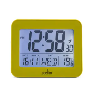 Digitally Quartz Movement / Crystal Alarm Tabletop Clock Heathland