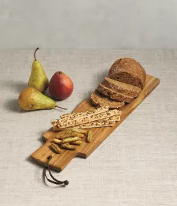 Artesà Appetiser Acacia Wood Serving Plank / Baguette Board