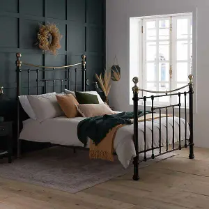 Birlea Bronte Double Bed Frame In Black