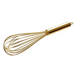 Canora Grey Dixon Stainless Steel Whisk Gold / 8cm H x 36cm W