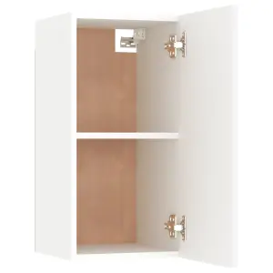 Berkfield TV Cabinets 2 pcs White 30.5x30x60 cm Engineered Wood