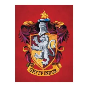 Harry Potter Gryffindor Canvas Print Red (60cm x 80cm)