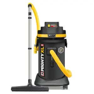 MIGHTY HSV - 37L M-Class 110v Industrial Dust Extraction Wet & Dry Vacuum Cleaner  - Health & Safety Version