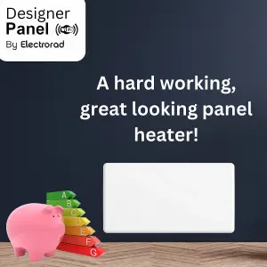 Electrorad Designer Panel, Wi-Fi enabled, wall mounted, Lot20 Compliant, 2000w 815x430x90