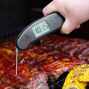 Thermapen ONE Instant-Read Thermometer Food Thermometer - for Cooking, BBQ, Water, Meat, Milk - 5 Year Guarantee - Grey