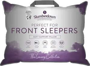 Slumberdown Perfect For Front Sleeper Soft Support Pillow