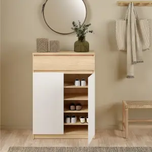 Naia Shoe Cabinet with 2 Doors +1 Drawer